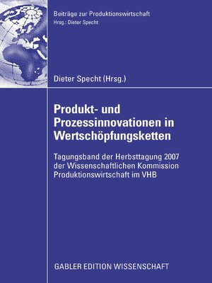 cover image of Produkt- und Prozessinnovationen in Wertschöpfungsketten
